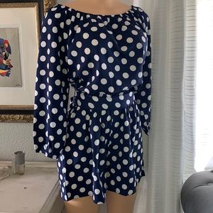Missmoly polka dot romper.